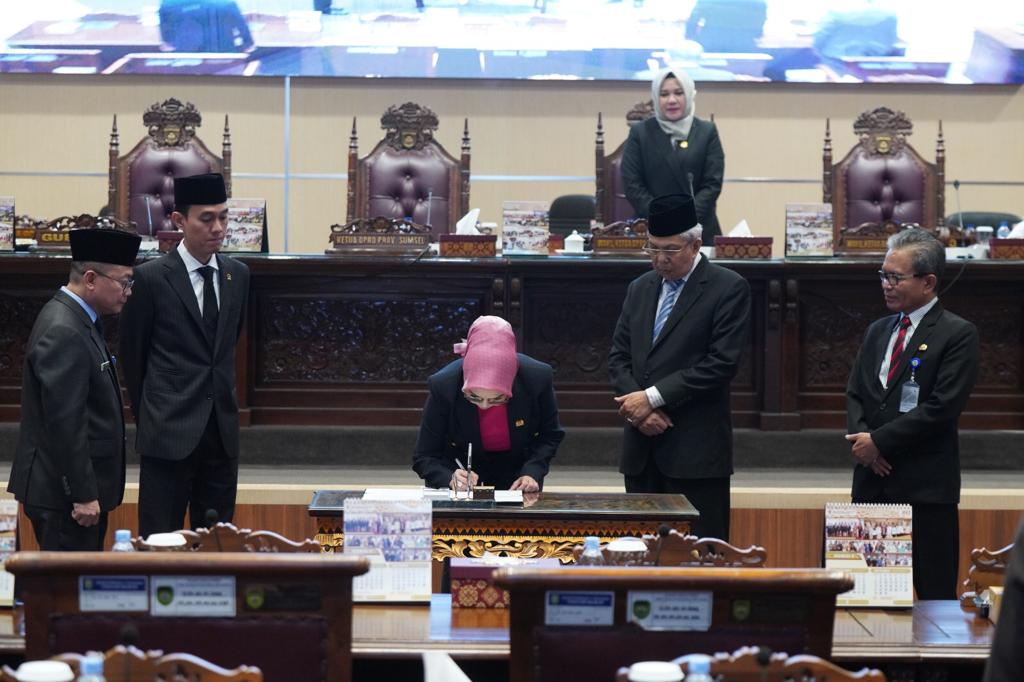 Dprd Prov Sumsel Sahkan Rencana Kerja Tahun 2024 Kanalpers